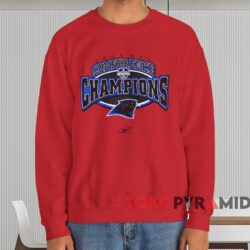 Carolina Panthers 2003 NFC Champions T-shirt 4 Carolina Panthers 2003 Nfc Champions T shirt Red Sweatshirt