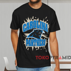 Carolina Panthers All Out Fan T shirt Black T shirt