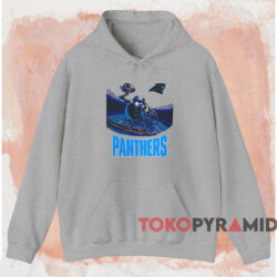 Carolina Panthers Tasmanian Devil T-shirt 2 Carolina Panthers Tasmanian Devil T shirt Grey Hoodie