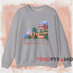 Casablanca Amour Maroc T-Shirt 4 Casablanca Amour Maroc T shirt Grey Sweatshirt