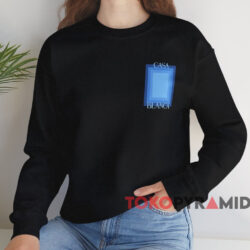 Casablanca Gradient Casa Logo T shirt Black Sweatshirt