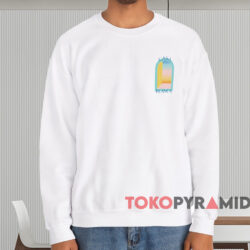 Casablanca L'Arc Coloré T-Shirt 4 Casablanca L'arc Coloré T shirt White Sweatshirt