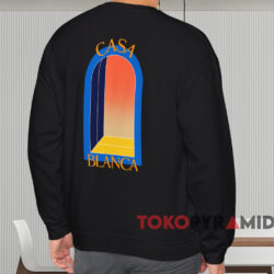 Casablanca L'arche De Nuit T shirt Black Sweatshirt