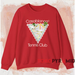 Casablanca Maison De Reve T-Shirt 4 Casablanca Maison De Reve T shirt Red Sweatshirt
