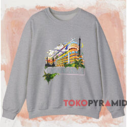 Casablanca Palace T-Shirt 4 Casablanca Palace T shirt Grey Sweatshirt
