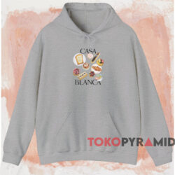 Casablanca Patisseries En Vol T-shirt 2 Casablanca Patisseries En Vol T shirt Grey Hoodie