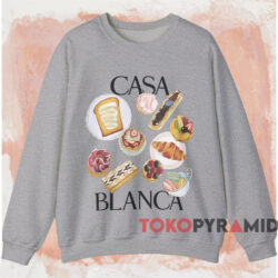 Casablanca Patisseries En Vol T-shirt 4 Casablanca Patisseries En Vol T shirt Grey Sweatshirt