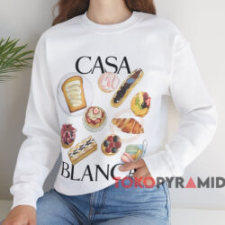 Casablanca Patisseries En Vol T-shirt 3 Casablanca Patisseries En Vol T shirt White Sweatshirt