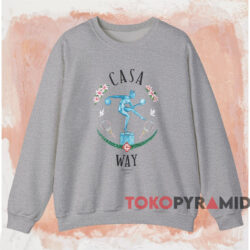 Casablanca Statue En Marbre T shirt Grey Sweatshirt