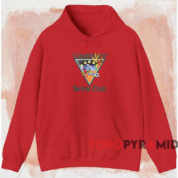 Casablanca Tennis Club Icon T shirt Red Hoodie