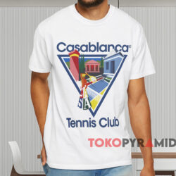 Casablanca Tennis Club T shirt White T shirt
