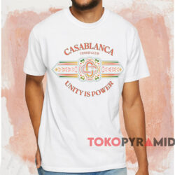 Casablanca Unity Is Power T shirt White T shirt