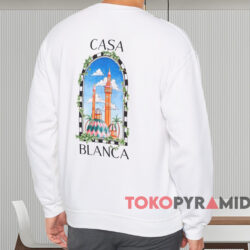 Casablanca Vue De Damas T-shirt 4 Casablanca Vue De Damas T shirt White Sweatshirt
