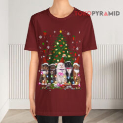 Cat Christmas Shirt Meowy Christmas Tree Cat Sweatshirt 2 Cat Christmas Shirt Meowy Christmas Tree Cat T shirt