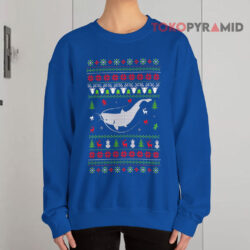 Catfish Ugly Christmas Blue Sweatshirt