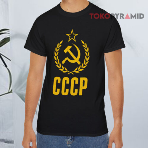 Cccp Russian Black T shirt Cccp Russian Black T shirt