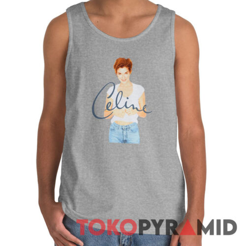 Celine Dion 1996 Falling Into You Around The World Tank Top