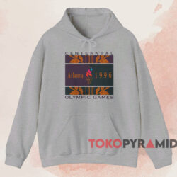 Centennial Olympic Games Atlanta 1996 T-shirt 2 Centennial Olympic Games Atlanta 1996 T shirt Grey Hoodie