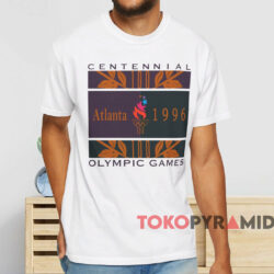 Centennial Olympic Games Atlanta 1996 T shirt White T shirt