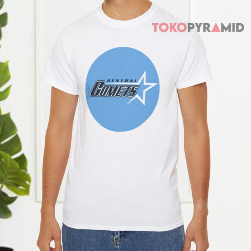 Central Comets WHite T shirt Central Comets WHite T shirt