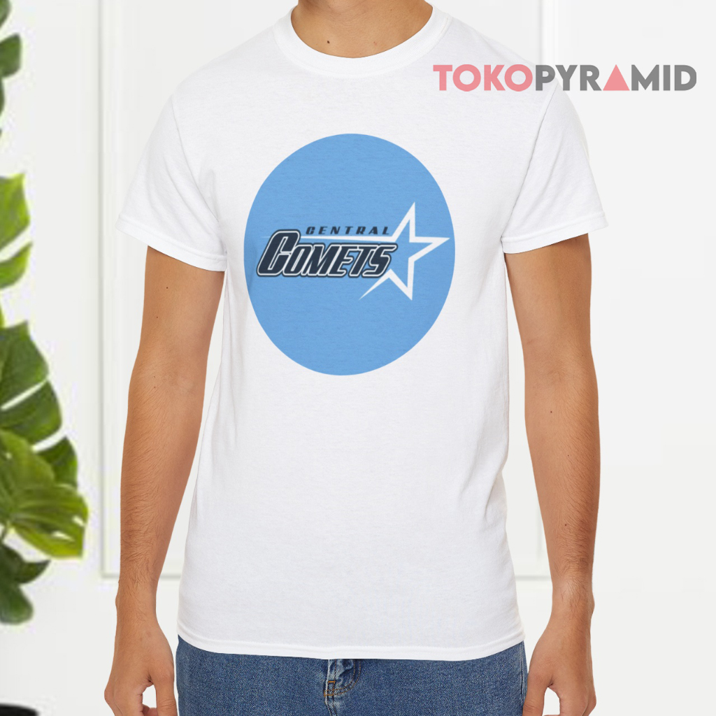 Central Comets WHite T shirt Central Comets WHite T shirt