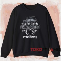 CFP 2024 Penn State VRBO Fiesta Bowl Champions Shirt 4 Cfp 2024 Penn State Vrbo Fiesta Bowl Champions Shirt Black Sweatshirt