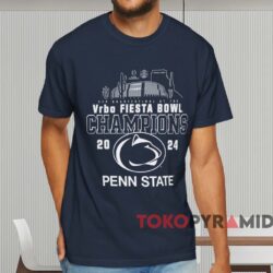 Cfp 2024 Penn State Vrbo Fiesta Bowl Champions Shirt Navy T shirt