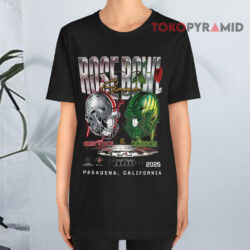 Cfp Rose Bowl Game Ohio State Vs Oregon Black T shirt