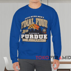 Champion Purdue Boilermakers 2024 Final Four Shirt Blue Sweatshirt