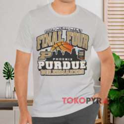 Champion Purdue Boilermakers 2024 Final Four Shirt Grey T shirt