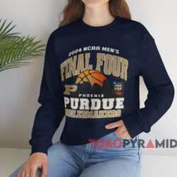 Champion Purdue Boilermakers 2024 Final Four Shirt Navy Sweatshirt