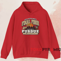 Champion Purdue Boilermakers 2024 Final Four Shirt Red Hoodie