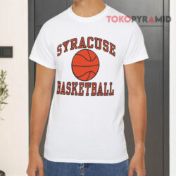 Champion Syracuse Orange Basketball White T shirt