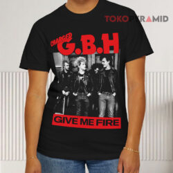 Charged Gbh Give Me Fire Black T shirt