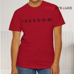 Charlie Kirk Freedom Shirt 4 Charlie Kirk Freedom Red T shirt