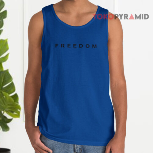 Charlie Kirk Freedom Tank Top Charlie Kirk Freedom Tank Top