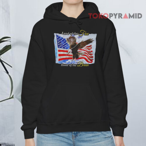Charlie Kirk Shooters Land Of The Free Home Of The Brave Hoodie Charlie Kirk Shooters Land Of The Free Home Of The Brave Hoodie