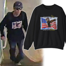 Charlie Kirk Shooters Land Of The Free Home Of The Brave Sweatshirt