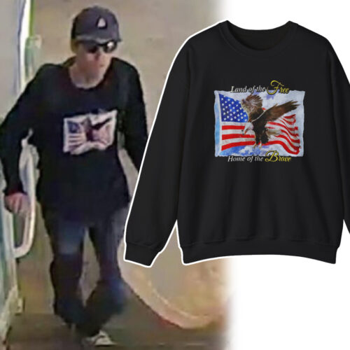 Charlie Kirk Shooters Land Of The Free Home Of The Brave Sweatshirt Charlie Kirk Shooters Land Of The Free Home Of The Brave Sweatshirt