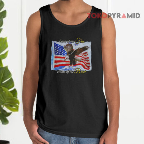 Charlie Kirk Shooters Land Of The Free Home Of The Brave Tank Top Charlie Kirk Shooters Land Of The Free Home Of The Brave Tank Top