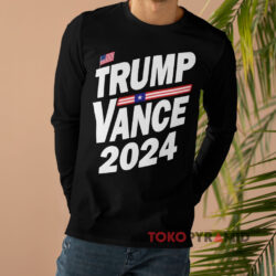 Charlie Kirk Trump Vance 2024 Shirt 4 Charlie Kirk Trump Vance 2024 Long sleeved