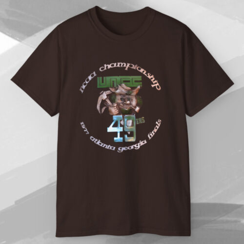 Charlotte 49ers 1977 Final Four T shirt Charlotte 49ers 1977 Final Four T shirt