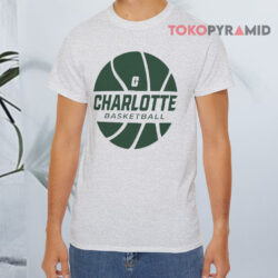 Charlotte 49ers Basketball Grey T shirt