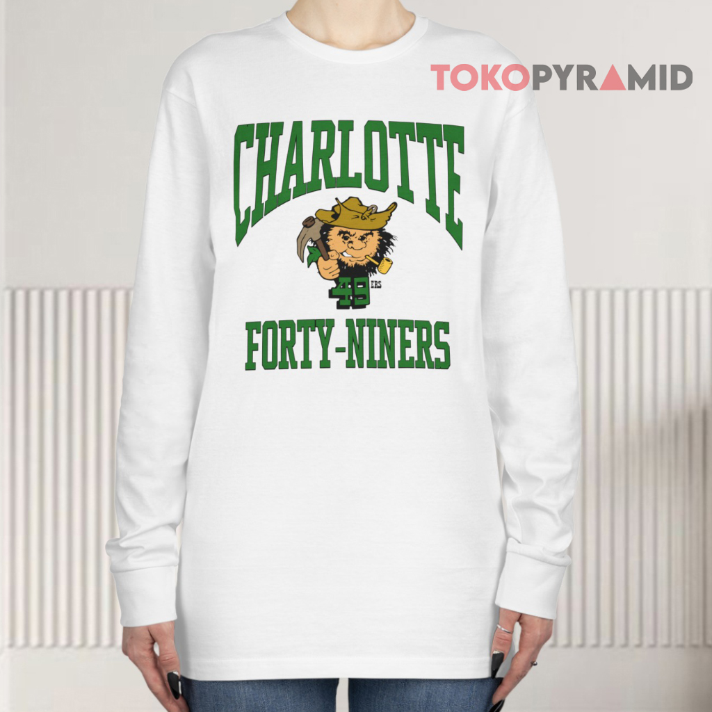 Charlotte 49ers Forty niners Long sleeved Charlotte 49ers Forty niners Long sleeved