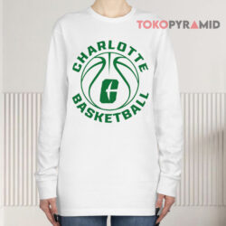 Charlotte 49ers Logo Basketball Shirt 4 Charlotte 49ers Logo Basketball Long sleeved
