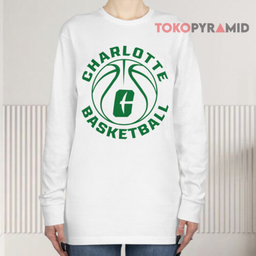Charlotte 49ers Logo Basketball Long sleeved Charlotte 49ers Logo Basketball Long sleeved