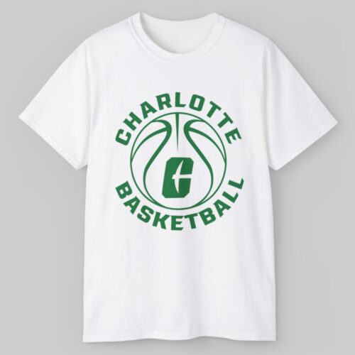 Charlotte 49ers Logo Basketball T shirt Charlotte 49ers Logo Basketball T shirt