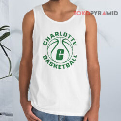 Charlotte 49ers Logo Basketball Shirt 2 Charlotte 49ers Logo Basketball Tank Top