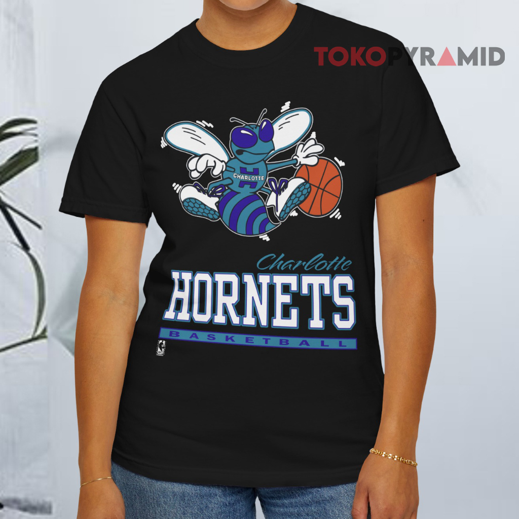 Charlotte Hornets Basketball Black T shirt Charlotte Hornets Basketball Black T shirt