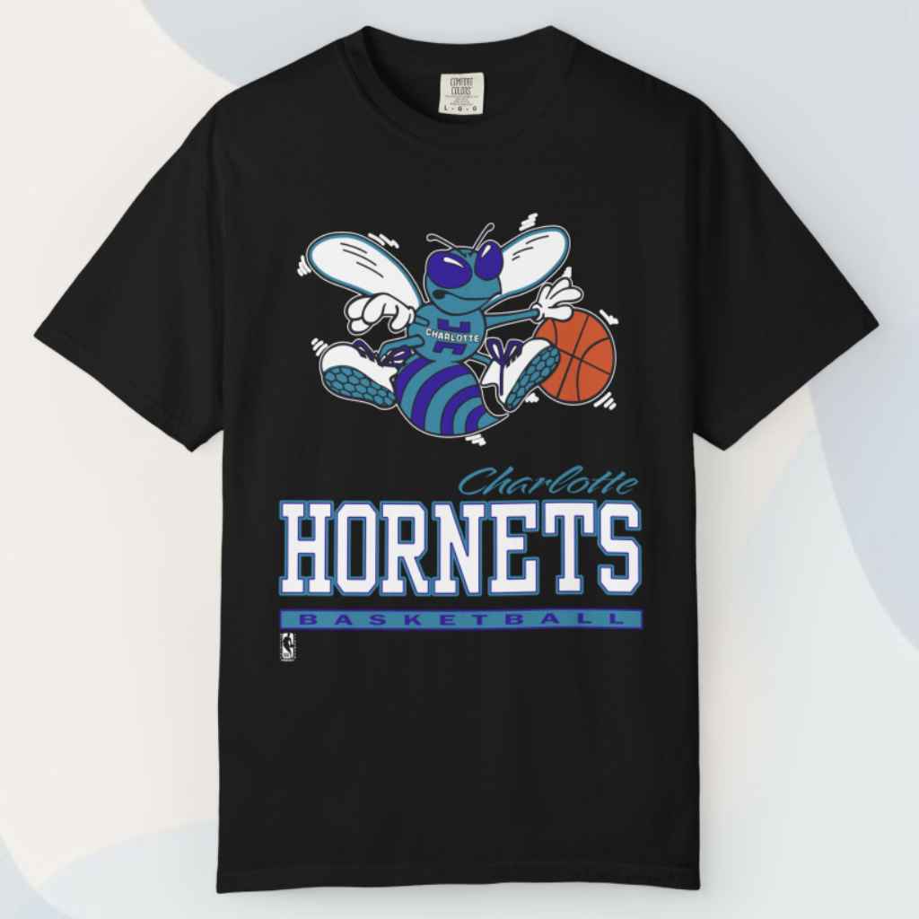Charlotte Hornets Basketball T shirt Charlotte Hornets Basketball T shirt